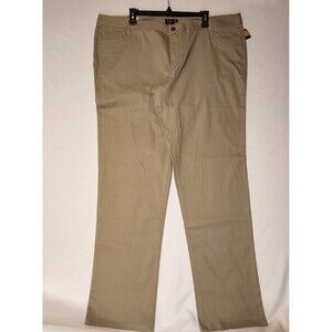 Lee Uniforms Classic 5 Pocket Skinny Pants Khaki Women's Size 20 New With Tags